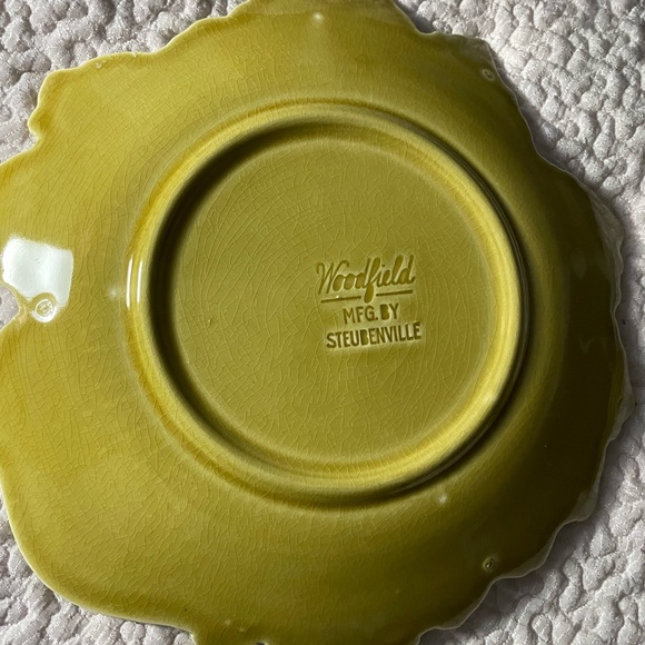 Woodfield Steubenville Pottery Snack Plates - Picture 7 of 10